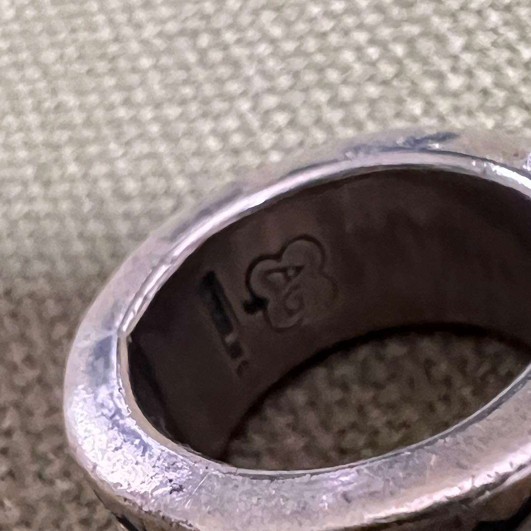 アーノルドグッドラック　極厚　シルバー925 9号