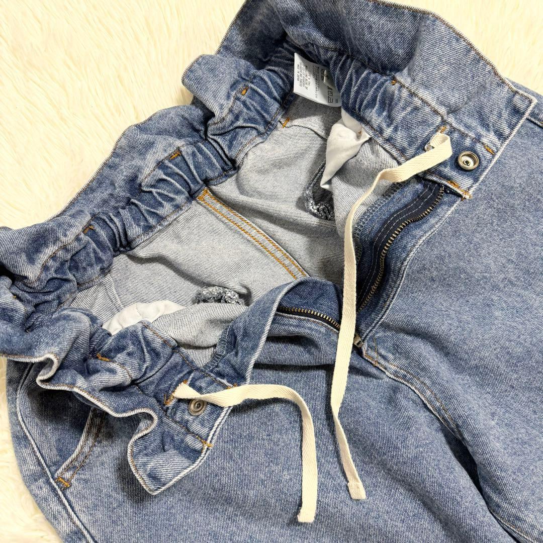 anuke アンヌーク　Waist Tuck Denim 38サイズ