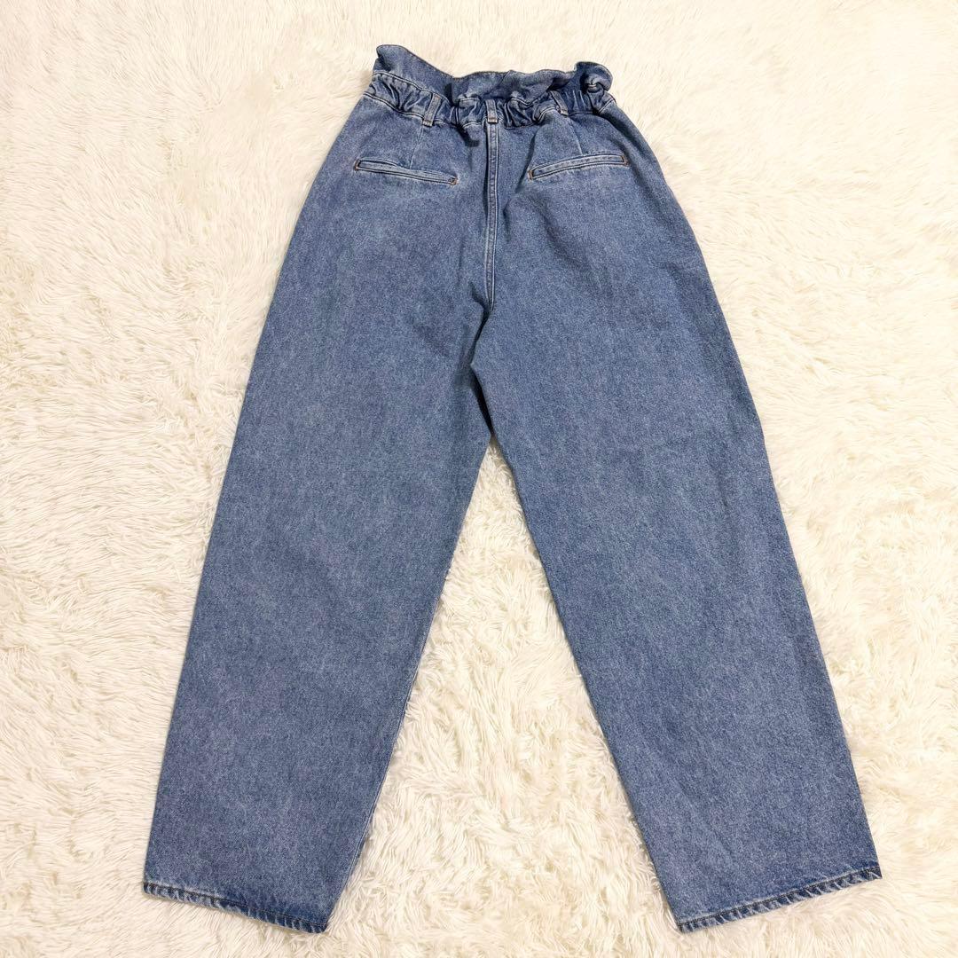 anuke アンヌーク　Waist Tuck Denim 38サイズ