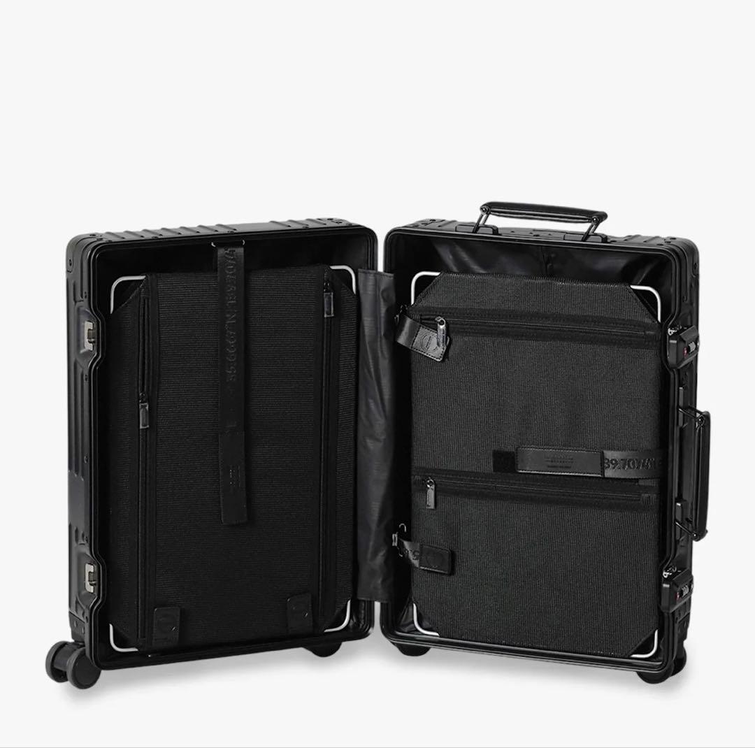 イノベーター 36L アルミスーツケース ステルス(黒） inv1811