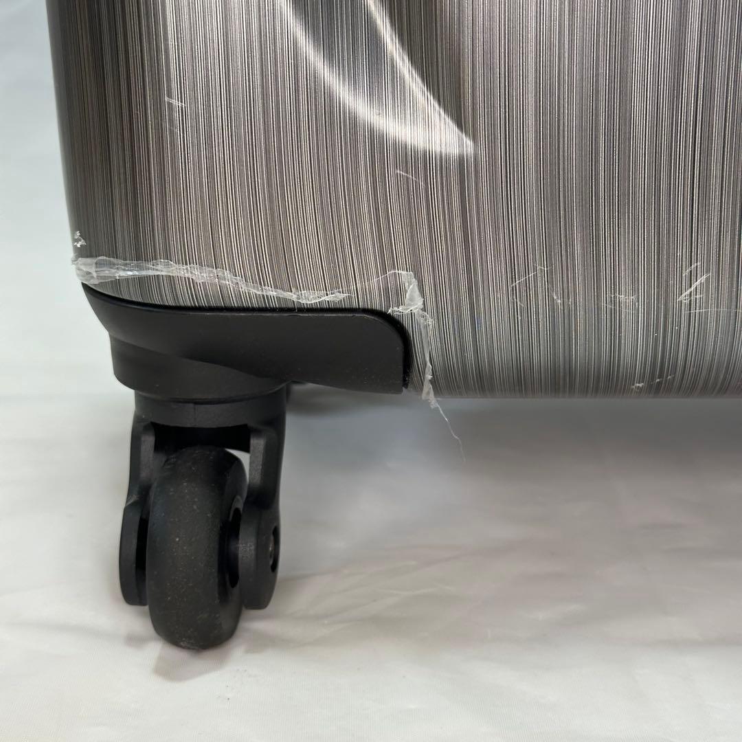 Samsonite スーツケース 20インチ TSAロック チャコール シルバー