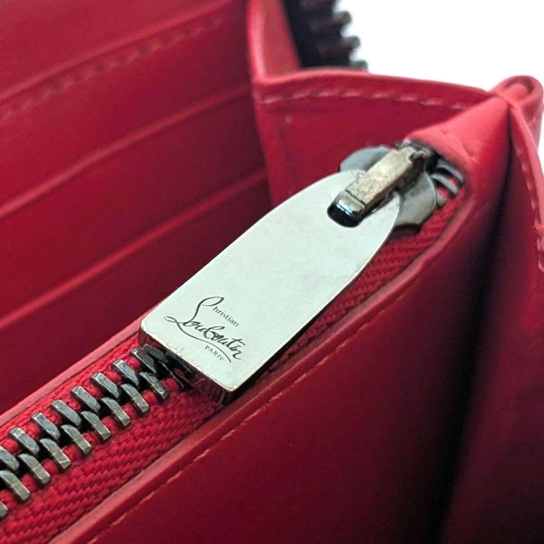 Christian Louboutin スタッズ パネレート ブラック 長財布