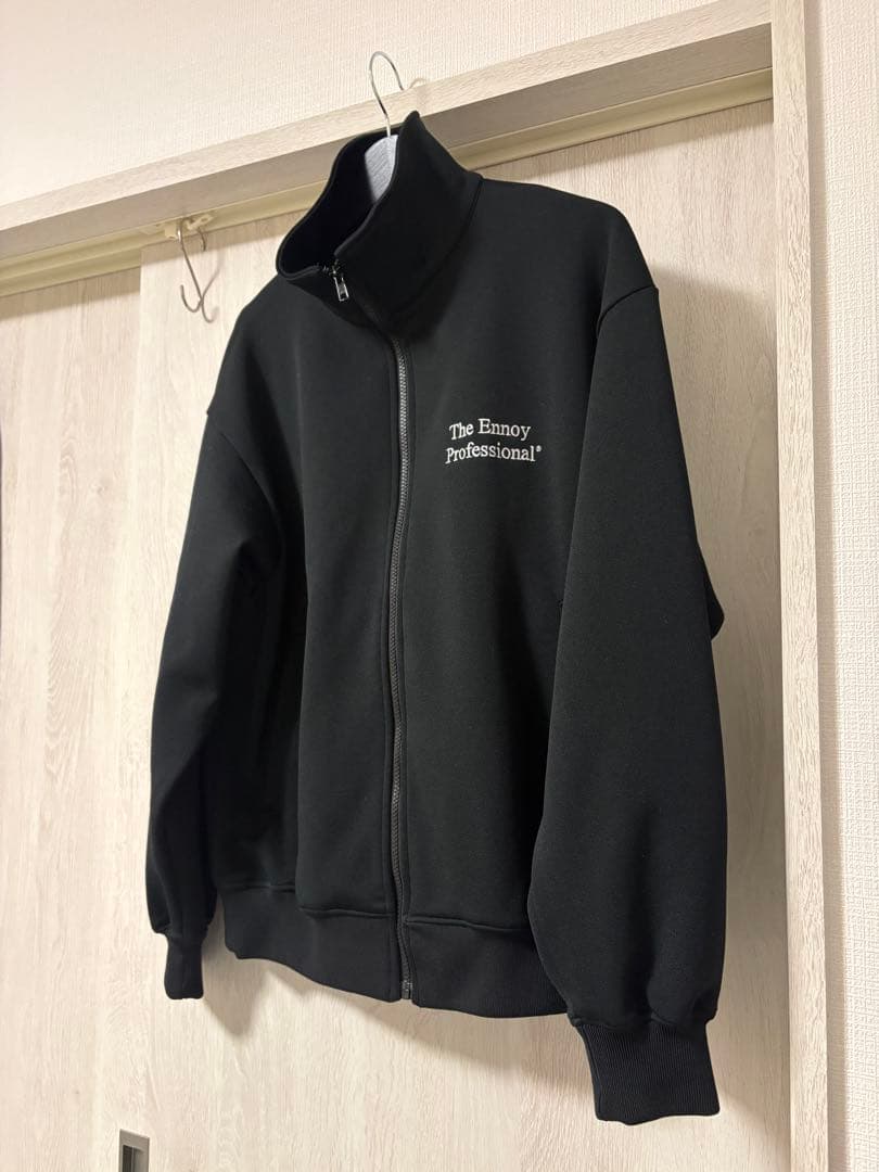 【美品】 ENNOY トラックスーツ ブラック Mサイズ セットアップ