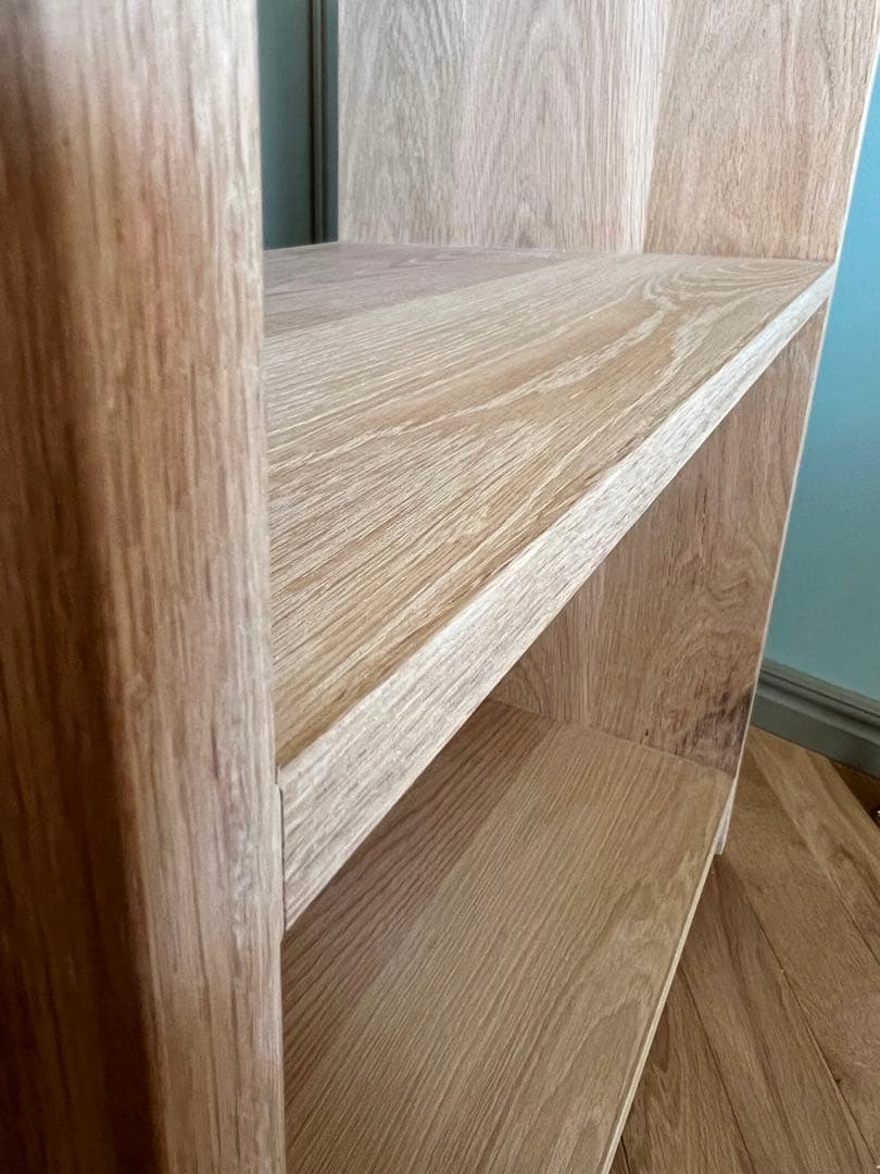 超美品！フルオーダー家具★無垢オーク材棚　ラック シェルフ オープンラック