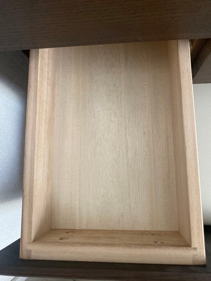 【MIU】NITORI ブラウン ドレッサー・ミラー　(椅子別売り)