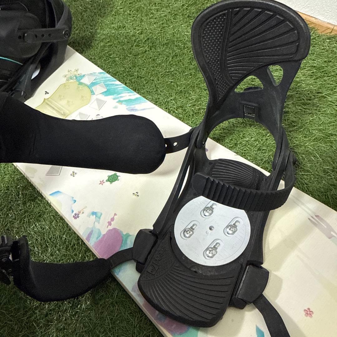 HEAD 146cm レディース　スノーボードセット