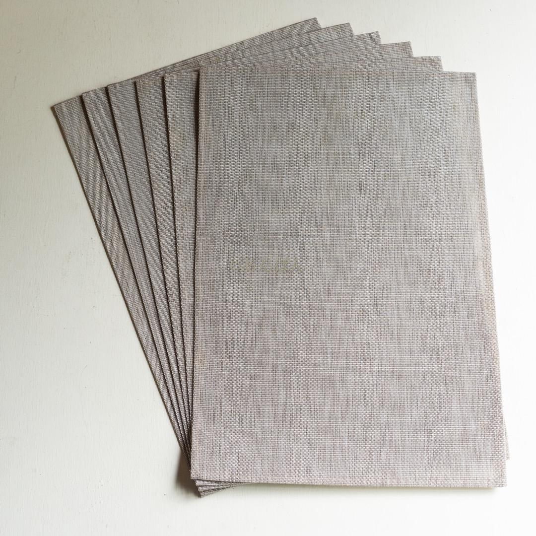 Chilewich チルウィッチ ランチョンマット6枚 グレー　テーブルマット