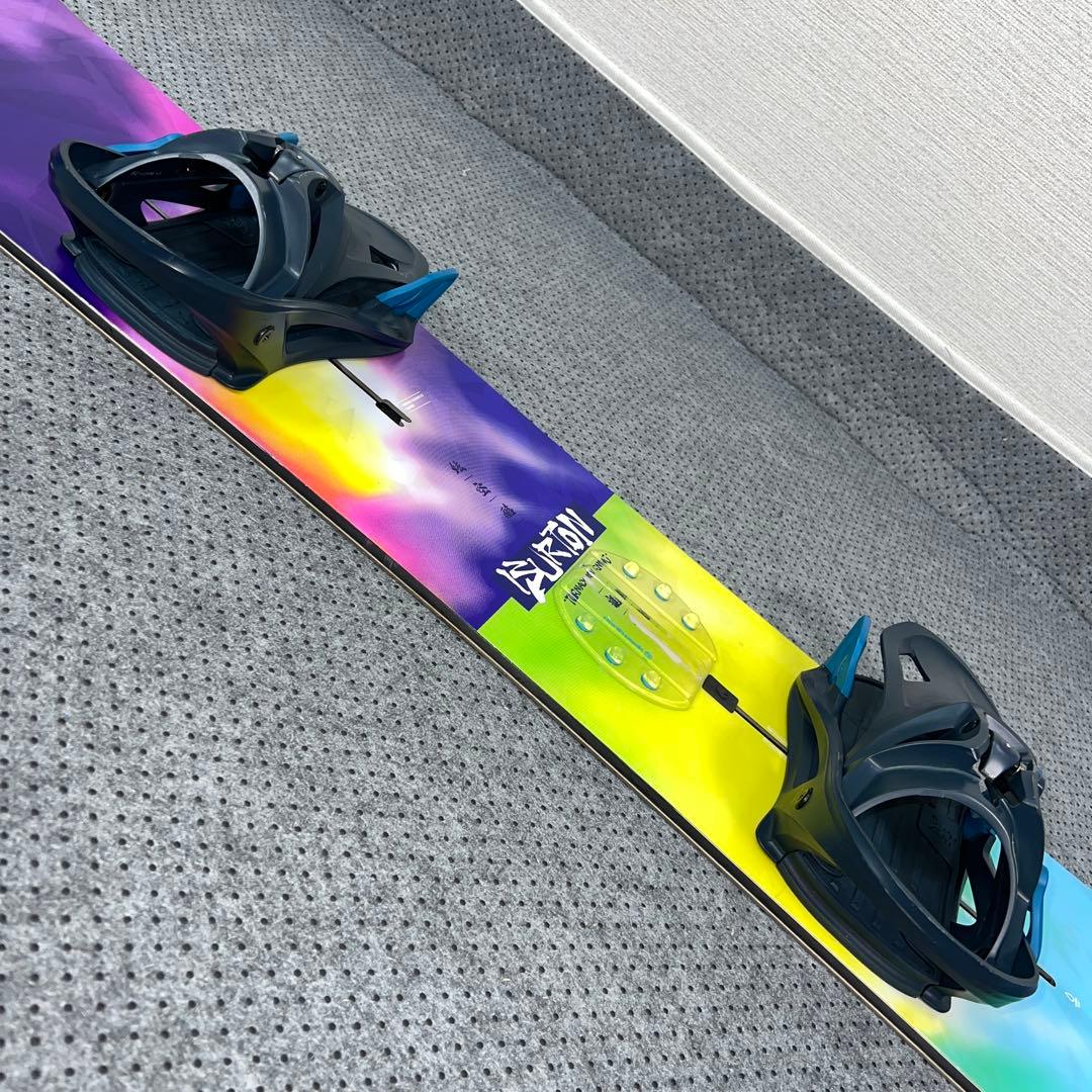 数回使用 151cm BURTON TORNADO×STEP ON Mサイズ