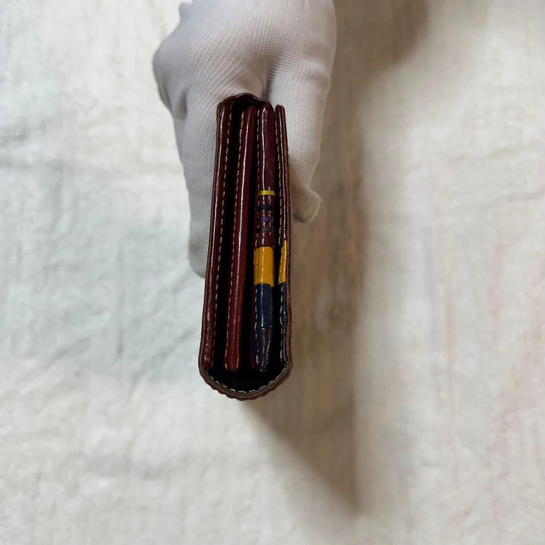 【廃盤】TAKEO KIKUCHI（タケオキクチ） 本革長財布 レザーウォレット