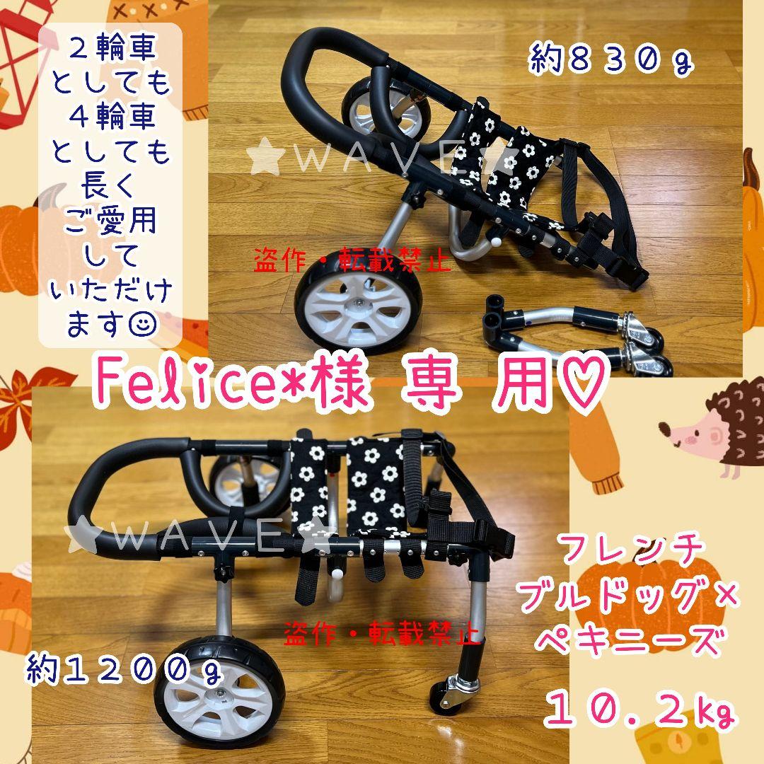Felice*　犬用車椅子　犬の歩行器　犬の車いす　歩行補助　ハーネス