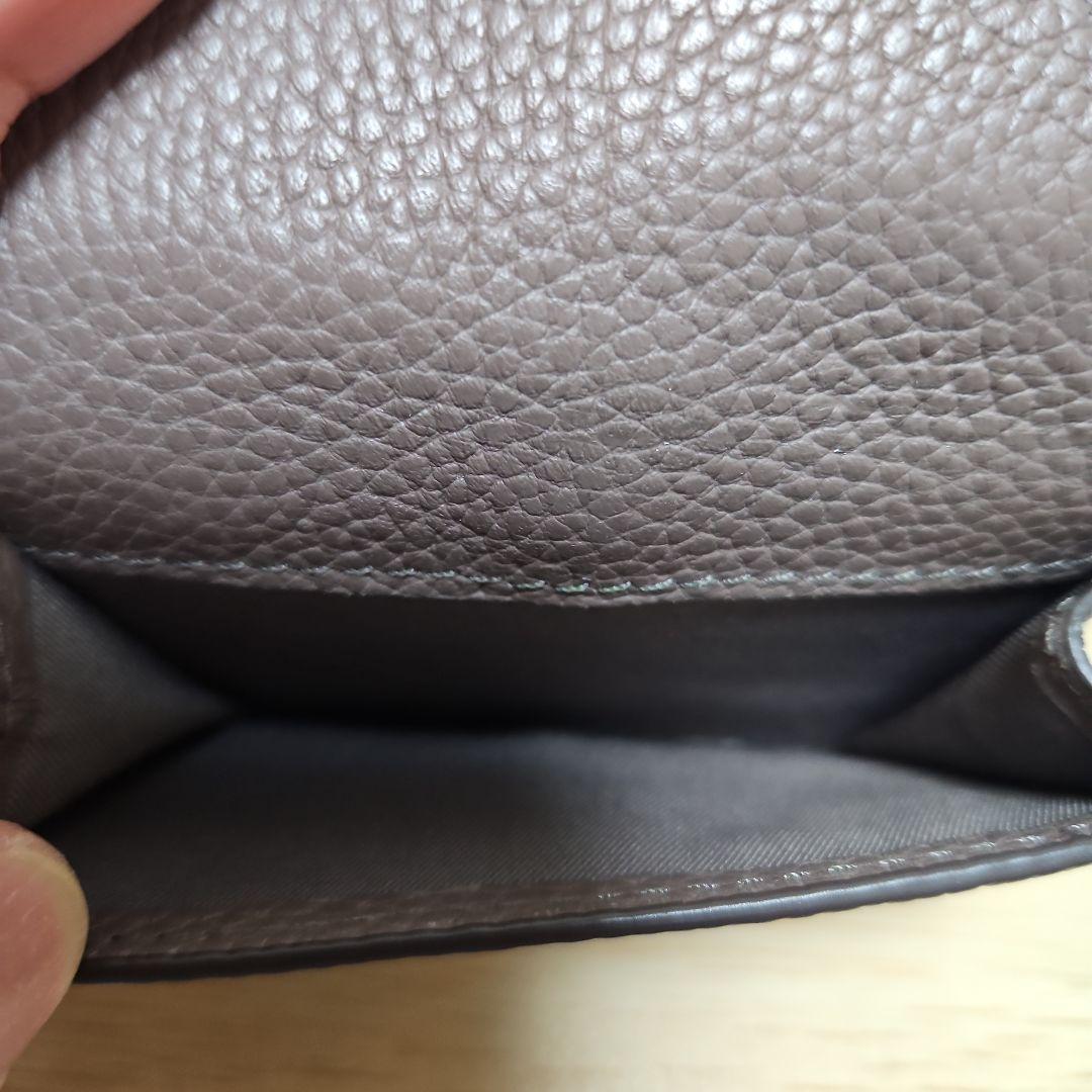 【15】【美品】TORY BURCH 三つ折り財布 グレー