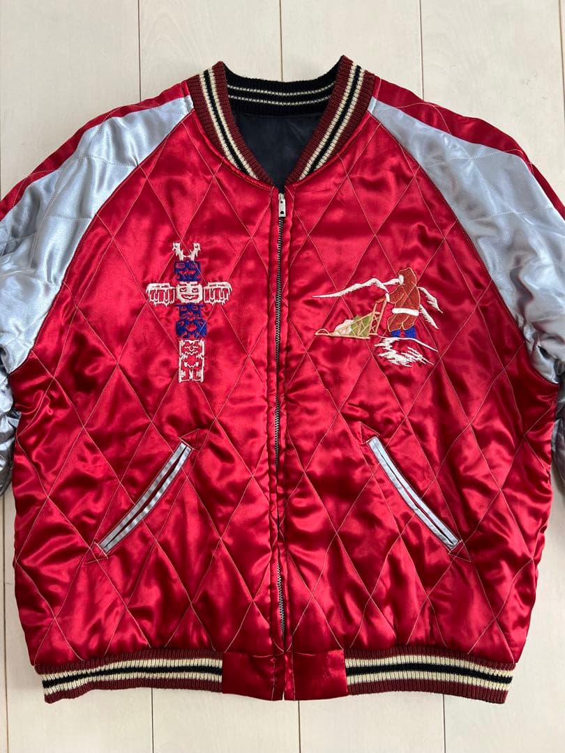 XL スカジャン テーラー東洋 ALASKA アラスカ アメカジ 希少サイズ