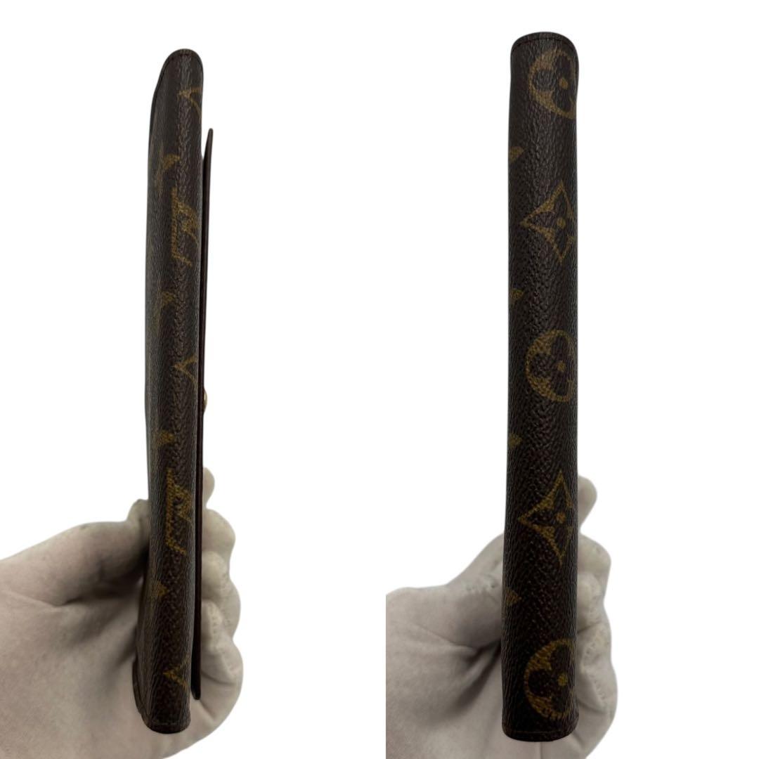 【美品】ルイヴィトン 三つ折り財布 インターナショナル モノグラムTH0997