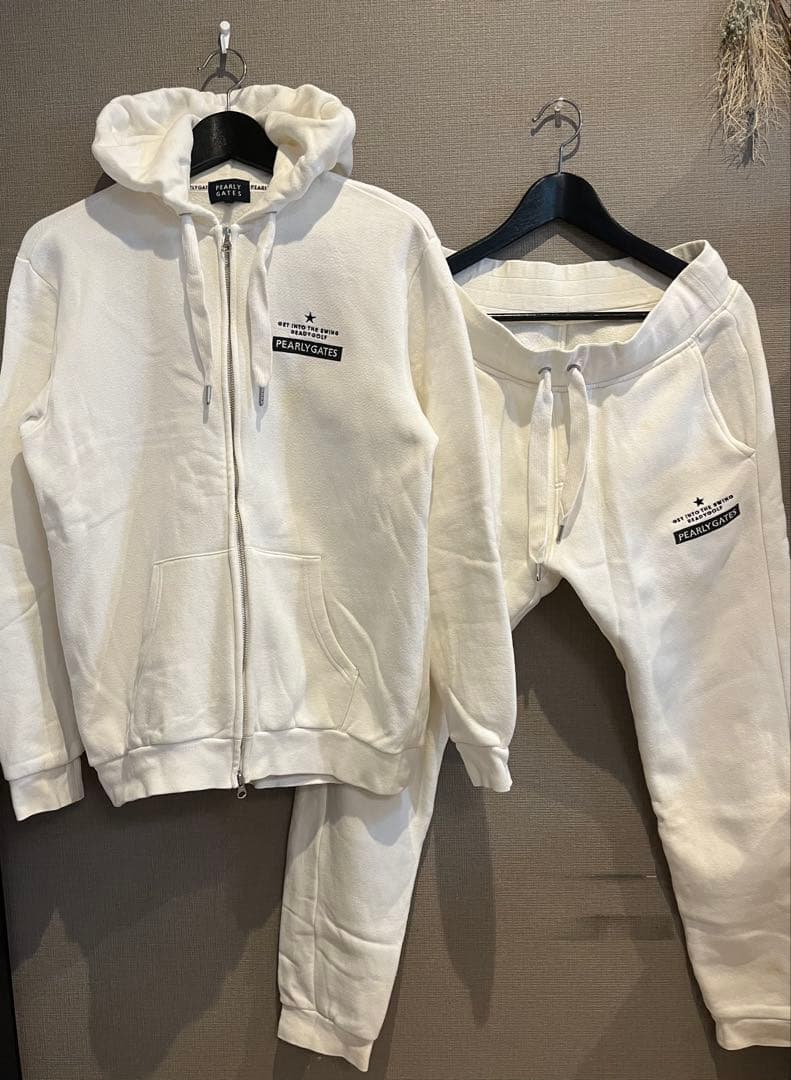 PEARLY GATES パーリーゲイツ ウール混 ジップセットアップ サイズ5