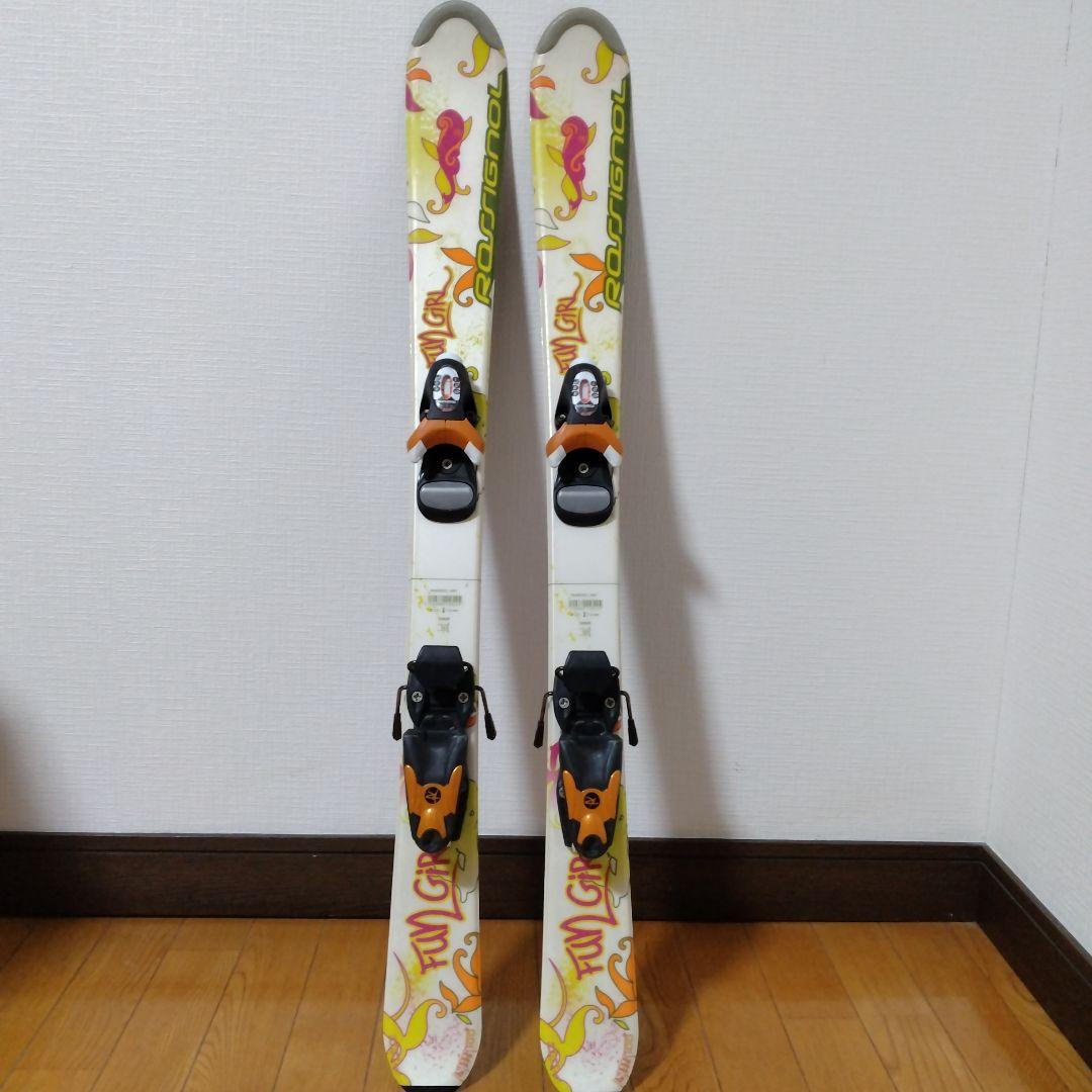 ROSSIGNOL FUN GIRL スキー板 バインディング付き　100cm