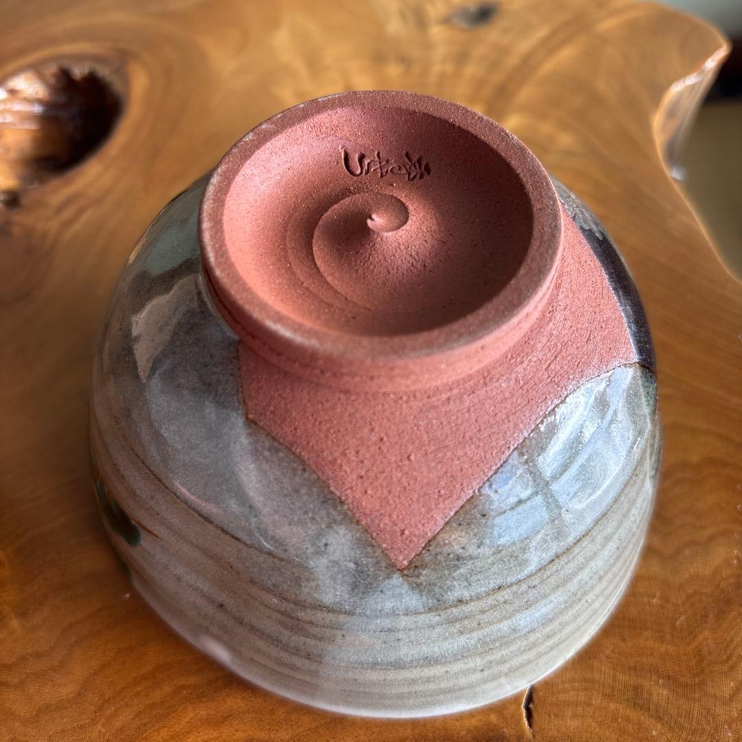 京焼 宮川香せつ造 「松に鶴」抹茶碗 茶道具 共箱