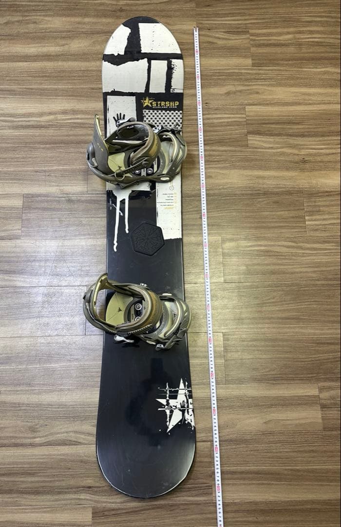 スノーボード FANATIC 152cmビンディングFLUX size Mセット