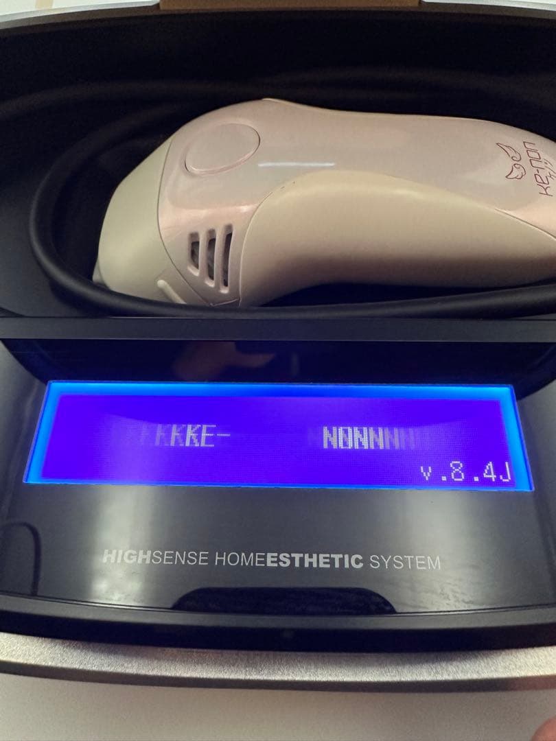 【最新スピード】ケノン Ver.8.4J スーパープレミアム＆ストロング 脱毛器