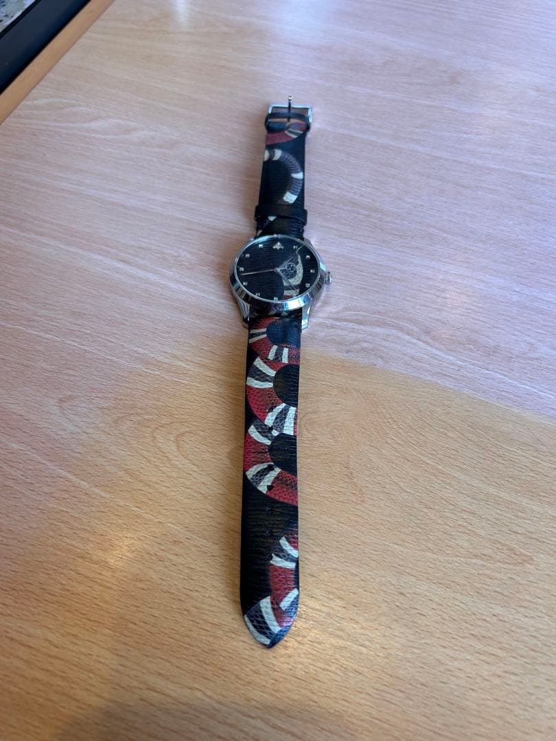 GUCCI グッチ 時計 蛇柄