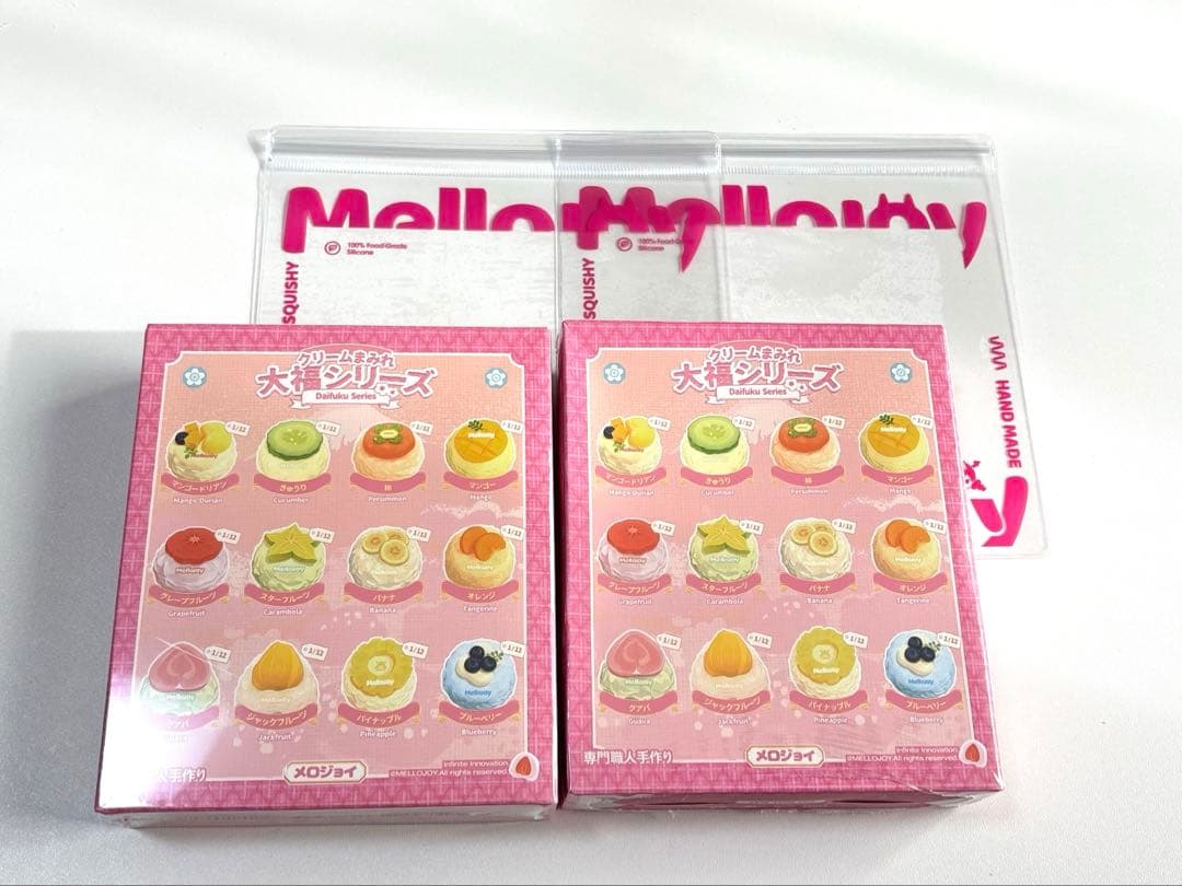 【シュリンク付き未開封】 Mellojoyクリームまみれ大福 2個 メロジョイ