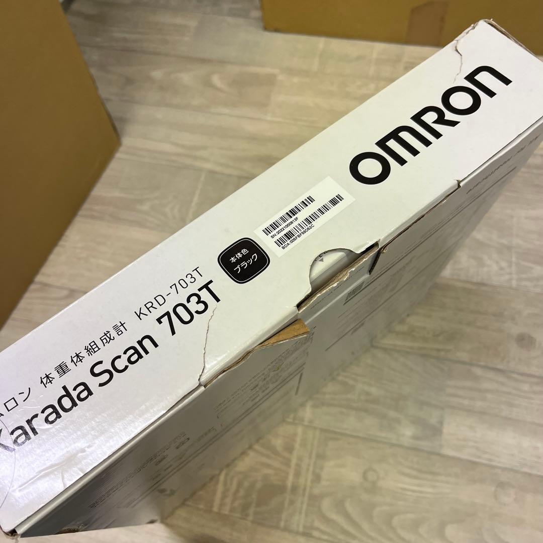 omron 体重体組成計 KRD-703T カラダスキャン