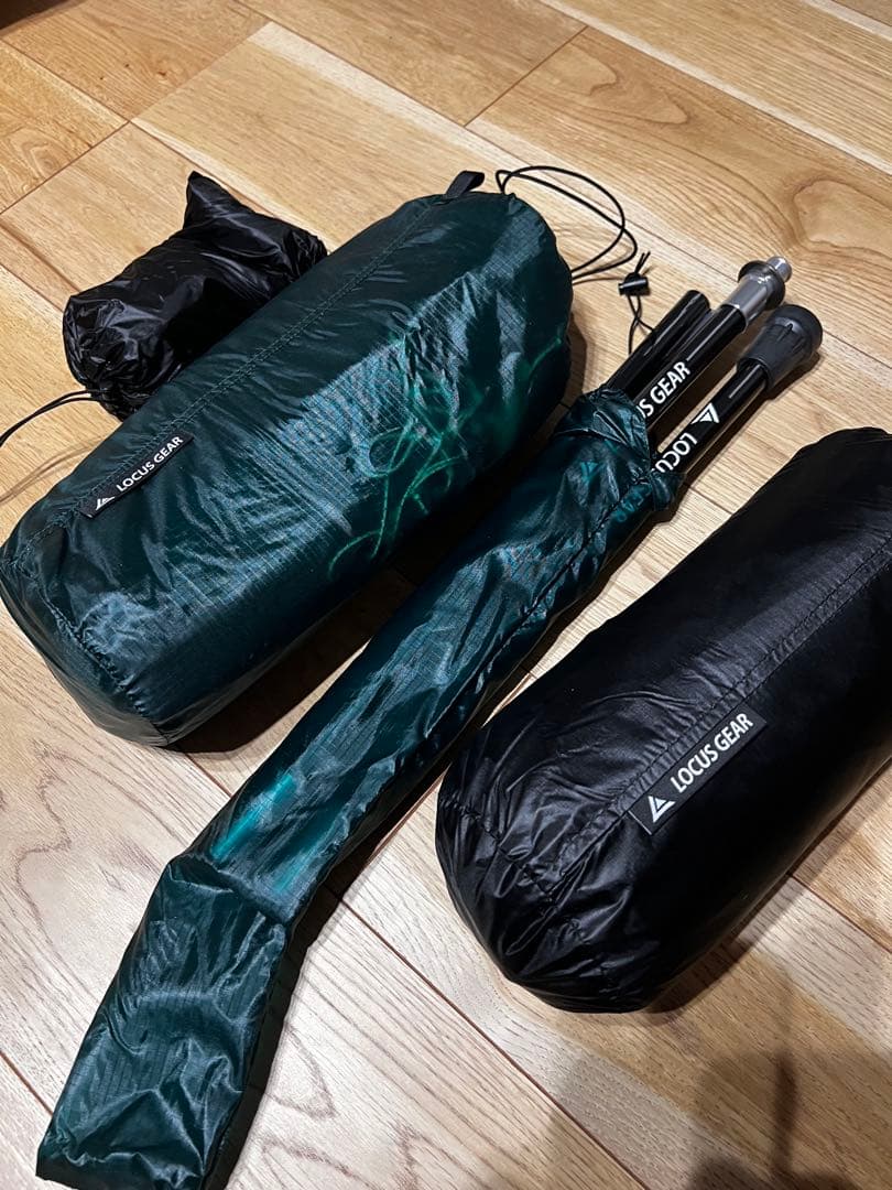 LOCUS GEAR カフラシル　グランデ　インナー　フットプリントセット　廃盤