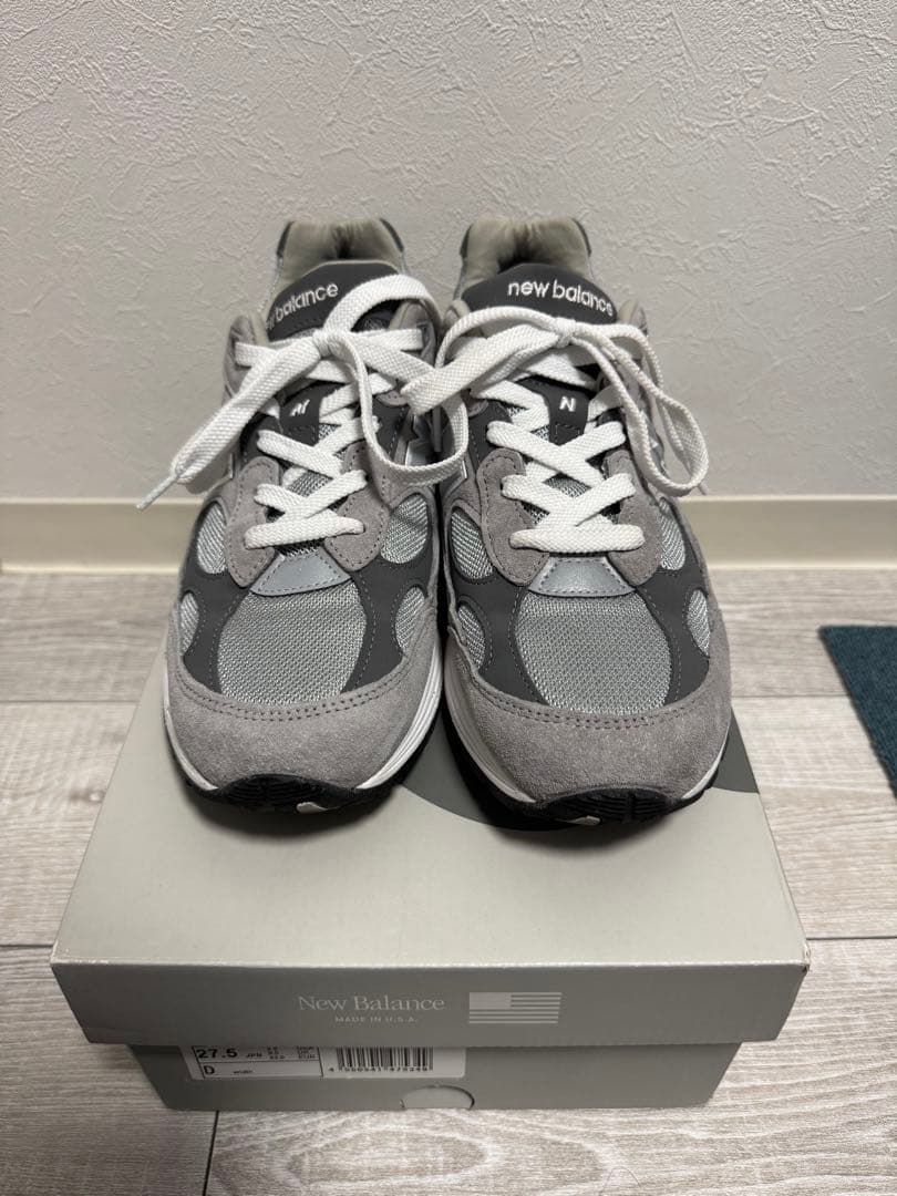 靴 New Balance U992GY 27.5cm