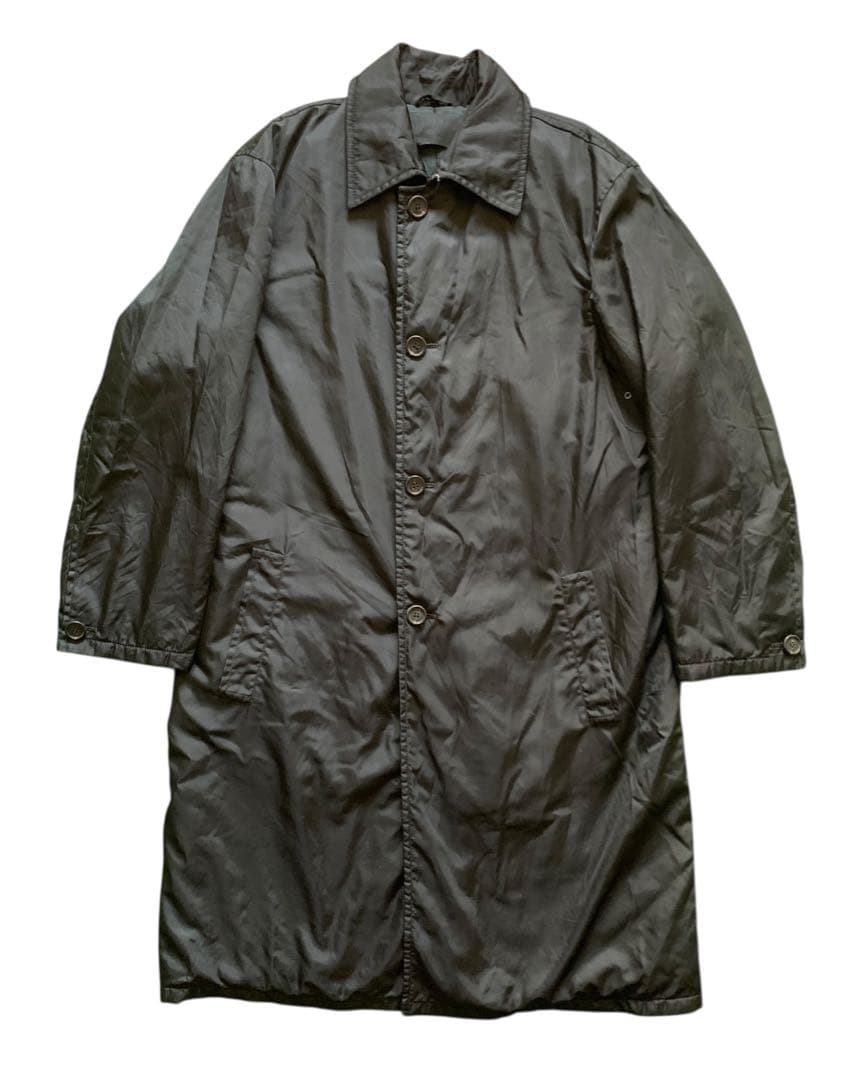 PRADA プラダ 中綿 ナイロンコート ブラック S ユニセックス