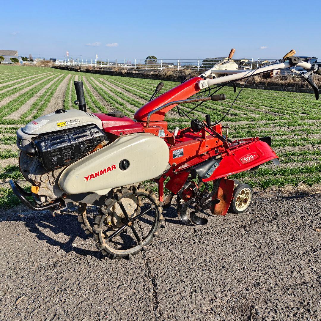 ヤンマーHK6 管理機 耕運機 家庭菜園畝立て 最大5.8馬力