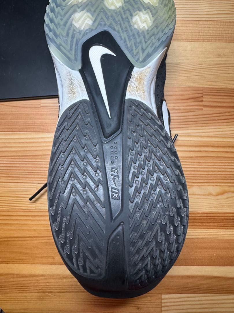 NIKE AIR ZOOM G.T. CUT3 30cm gtカット 黒 ナイキ