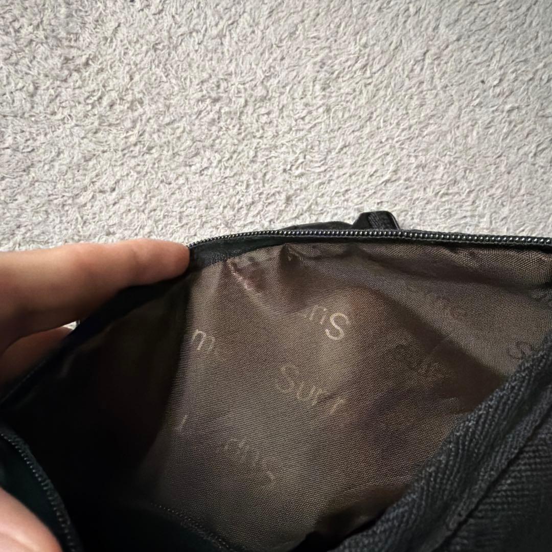 supreme ボディバック　黒