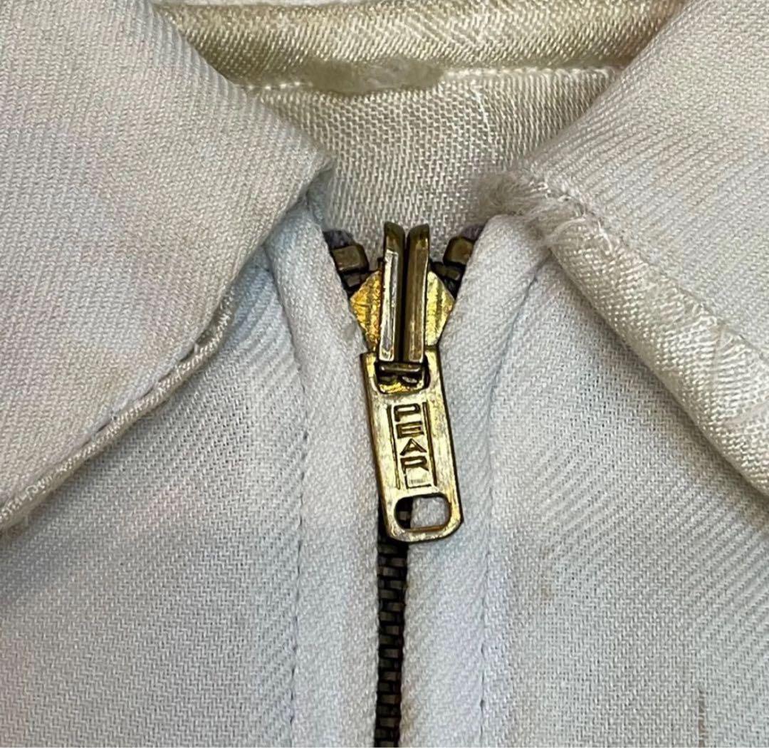 50s 激レア スカジャン コットン×レーヨン ギャバジャン