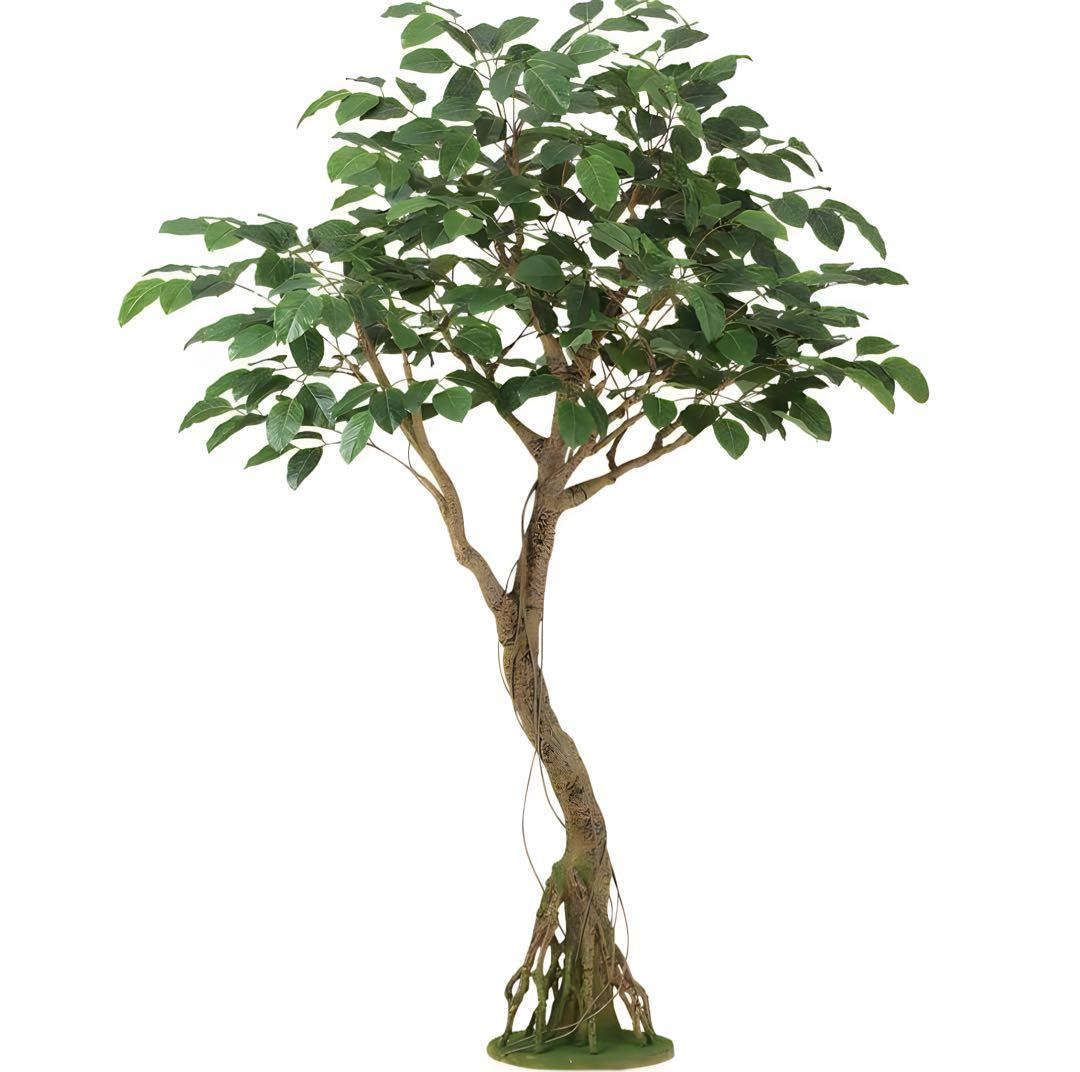 光触媒　人工観葉植物　フェイクグリーン　ベンガルボダイジュコアッド