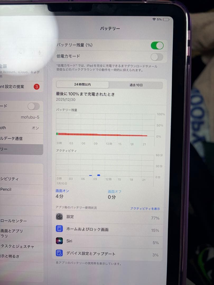 iPad Air4 第4世代 64 GB　スカイブルー