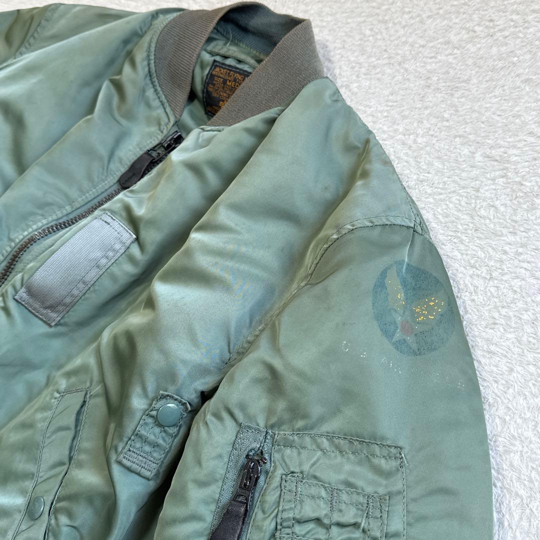 USA製 50s復刻 アルファインダストリーズ MA-1 フライトジャケット M