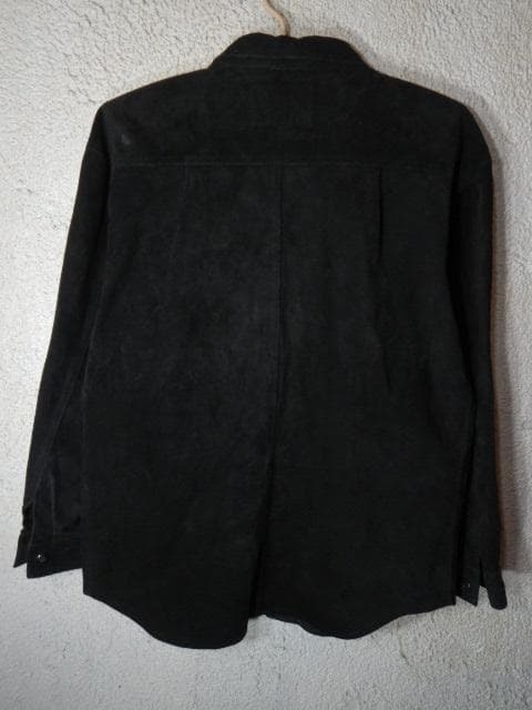 o2588　レア　BANDANNA　レトロ　ビンテージ　スウェード　シャツ
