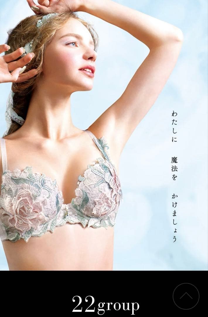 ワコール/サルート 22G プレステージ 新品タグ付 P-upブラショーツF65