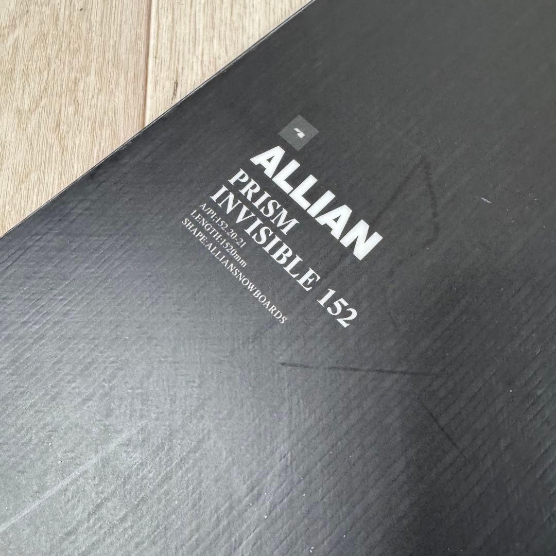 専用ALLIAN PRISM INVISIBLE スノーボード152cm 21年