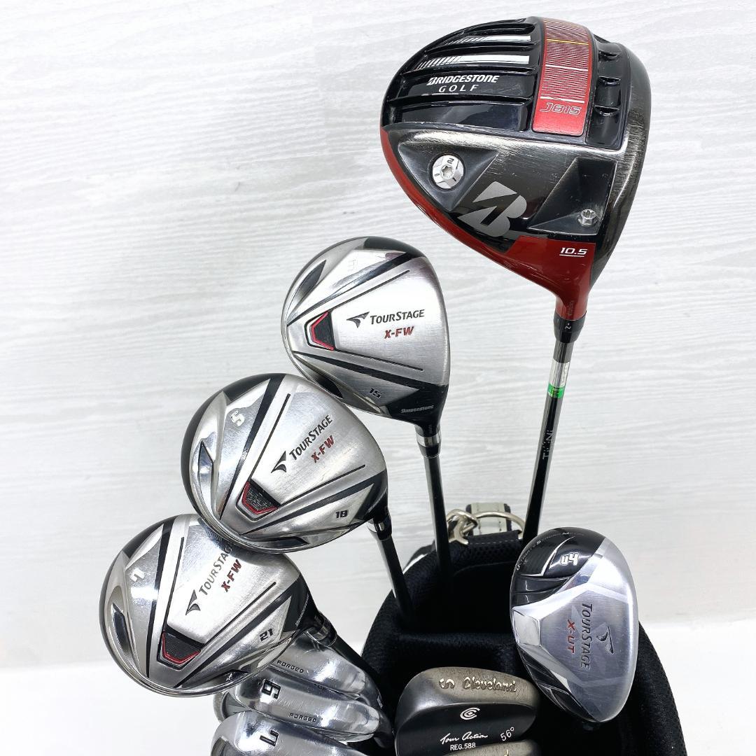 【豪華‼】 BRIDGESTONE ブリヂストン メンズ ゴルフ クラブ セット