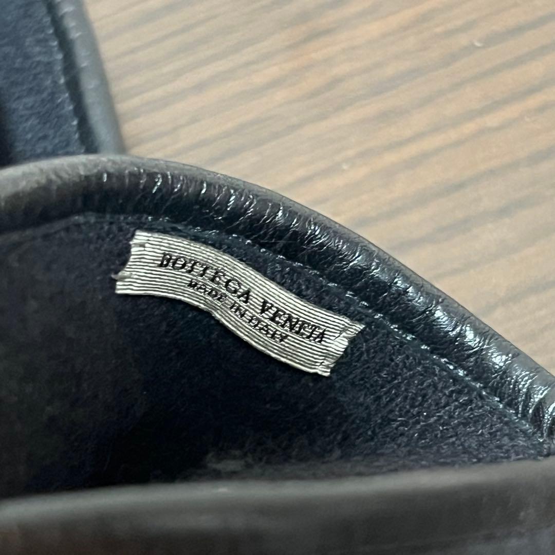 BOTTEGA VENETA ボッテガ 黒 レザー メンズ