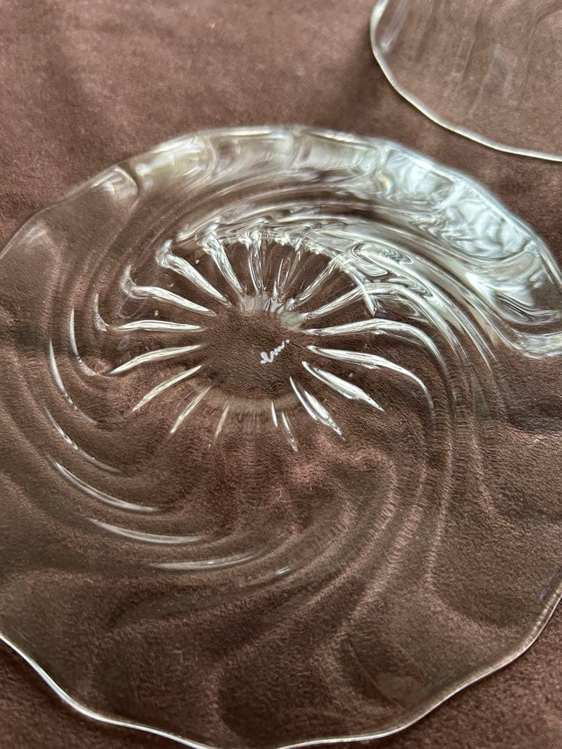 glass atelier えむに　蓋碗　Flow ペア　えむにガラス