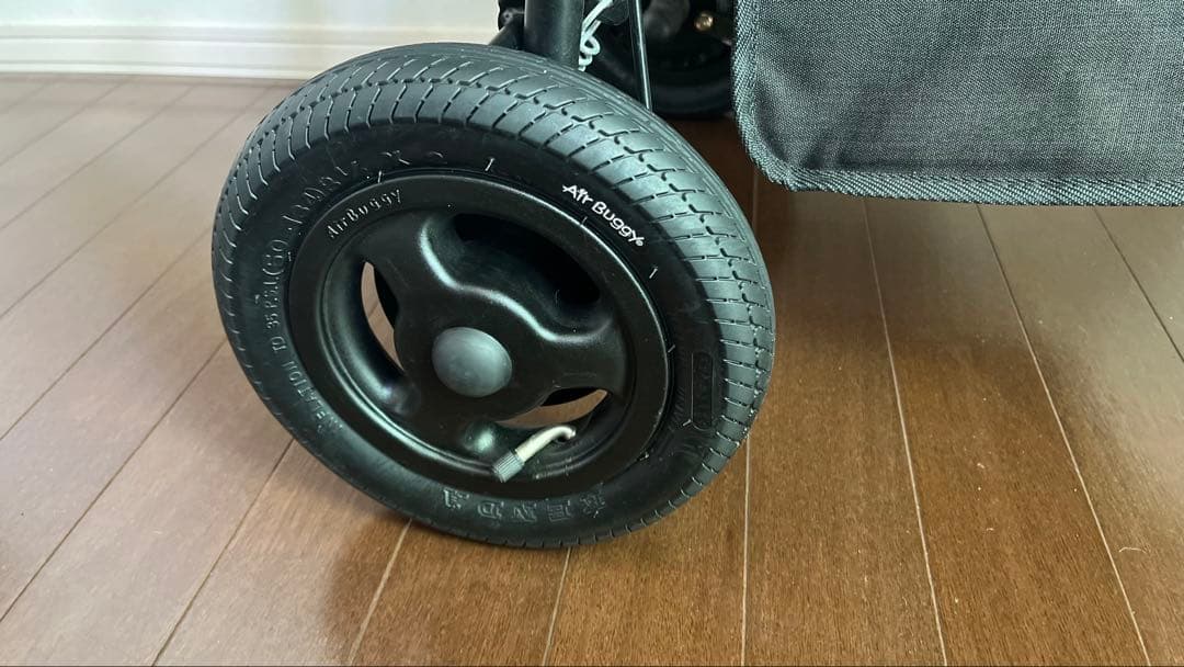 AIRBUGGY ココブレーキ　フロムバース ブラック　レインカバー付き