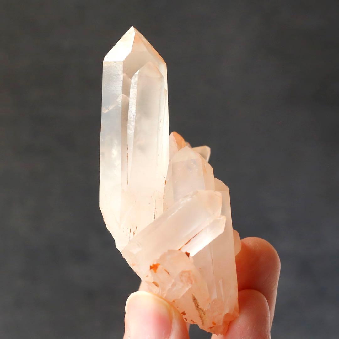 コロンビア産クォーツ ピンク 水晶 天然石 水晶 鉱物 一点物 クラスター 浄化