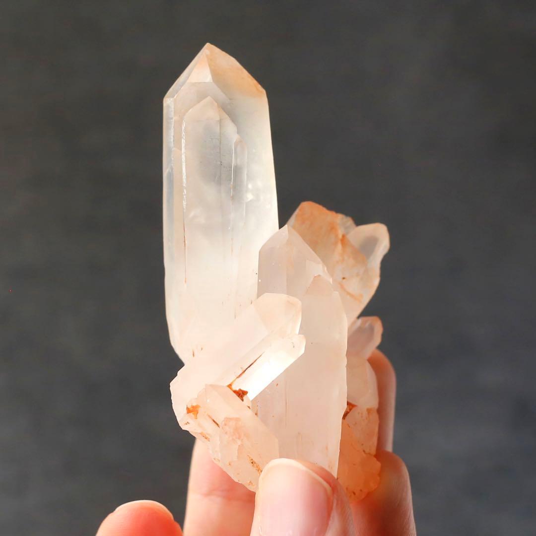 コロンビア産クォーツ ピンク 水晶 天然石 水晶 鉱物 一点物 クラスター 浄化