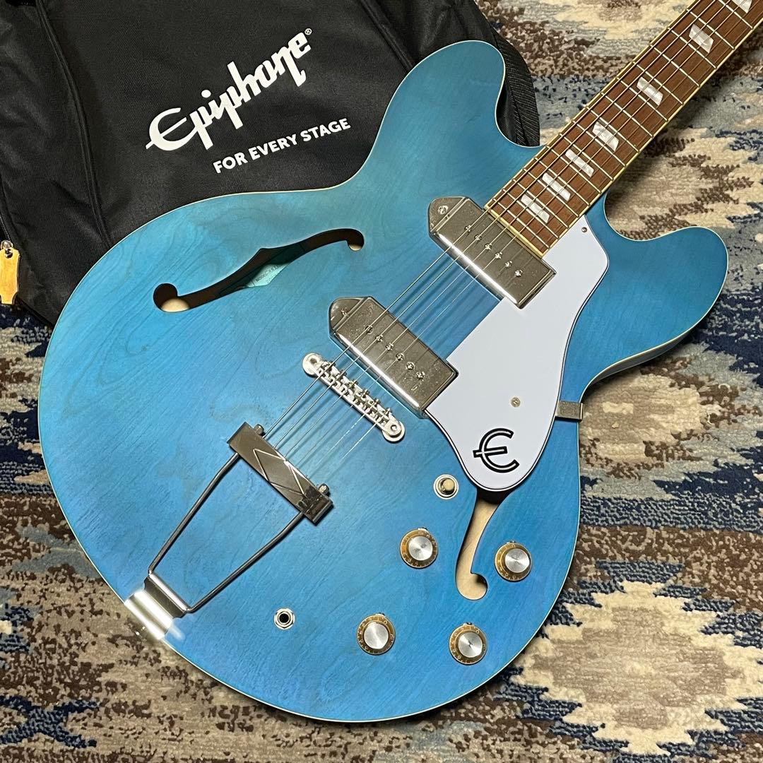 Epiphone Casino Worn Blue Denim エピフォンカジノ