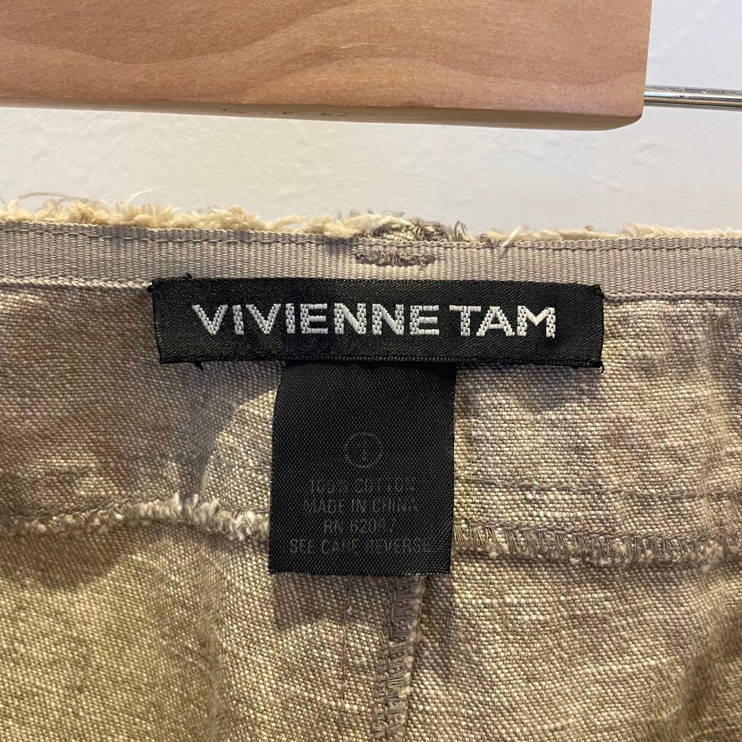 【希少】VIVIENNE TAM 花刺繍デニムスカート サイズ1 M