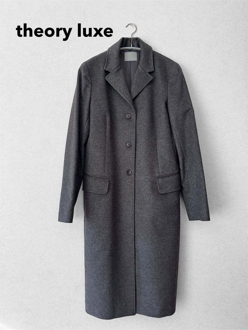 theory luxe ロングコート　カシミア100%