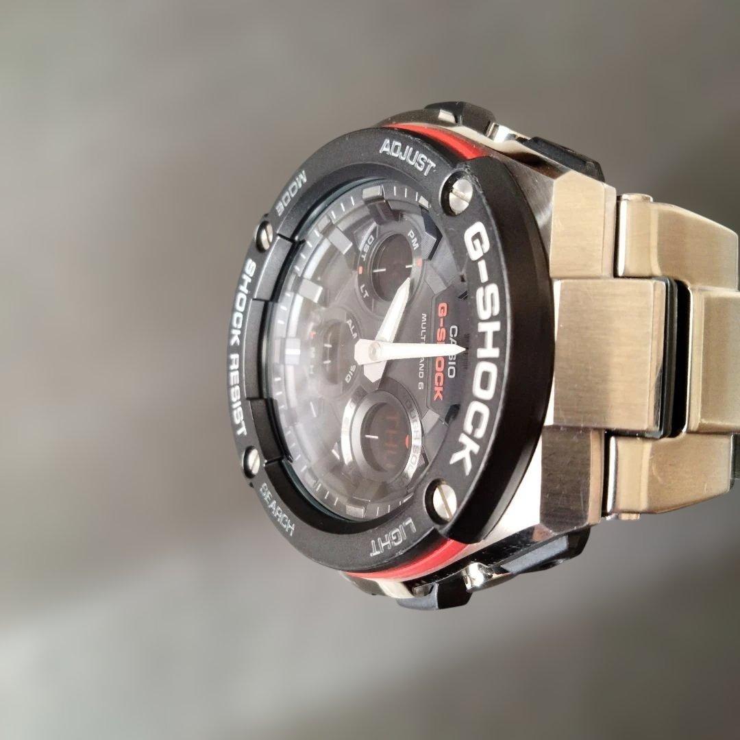 【美品/希少】G-SHOCK GST-W100D電波ソーラー　　タフソーラー
