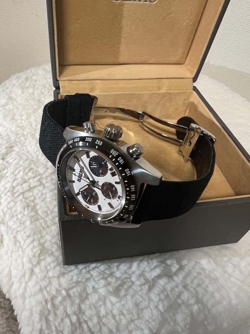 SEIKO 腕時計 ソーラー クロノグラフ SBDL085