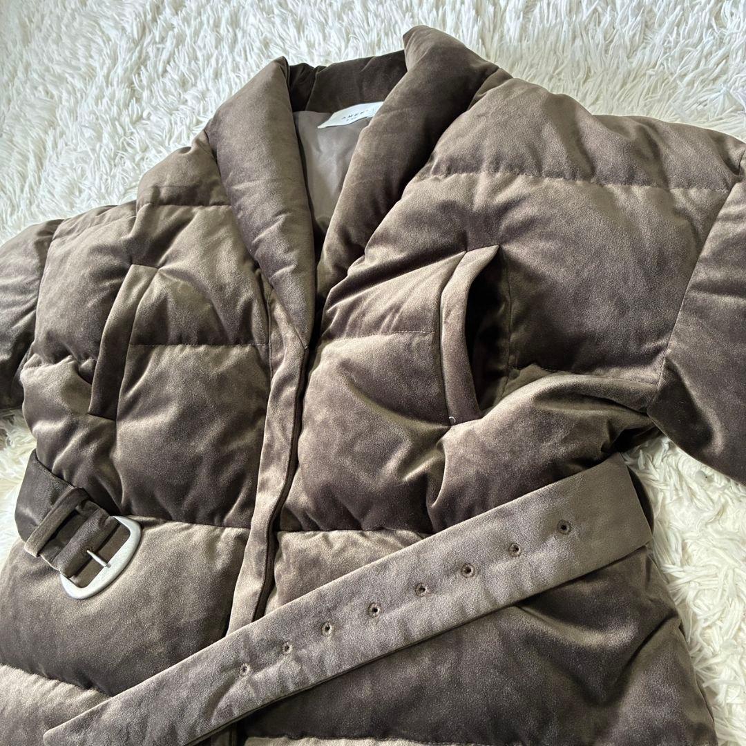 ジャケット・アウター AMERI VELVET DOWN JACKET